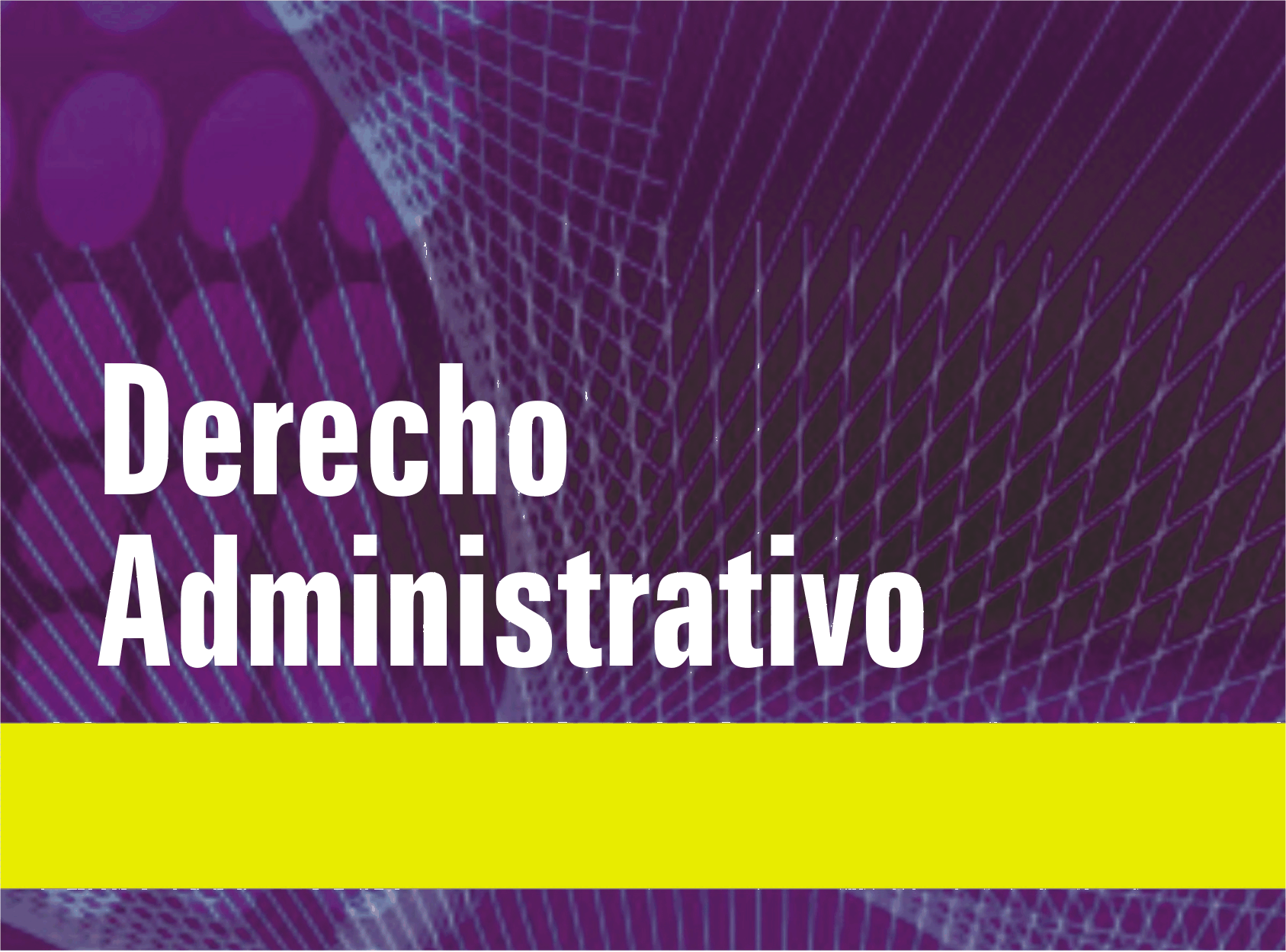 Derecho Administrativo 2026